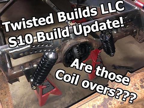 Home DIY Rear coil over install on custom S10 build - Twisted Builds LLC