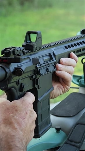 OSIGHT RED DOT on Barrett .308 - MURICA!!!