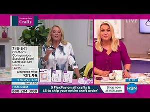 Crafter's Companion Stacked Easel Card Die Set