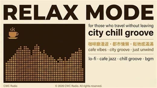 【Playlist】像在国外咖啡厅发呆的那种感觉 Chill Groove｜咖啡厅｜下班放松｜爵士lofi｜咖啡厅bgm｜背景音乐 · CWC Radio
