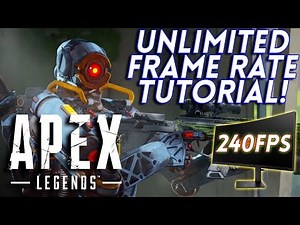 Apex Legends FPS FIX! UNLOCK FPS ON PC! FIX LAG AND STUTTERING!