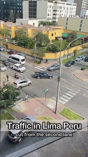 A TOURIST’S OBSERVATION ABOUT DRIVING AND TRAFFIC IN LIMA - SOMEHOW IT JUST WORKS! #travel #lima