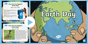 Earth Day Informational PowerPoint & Google Slides for 3rd-5th Grade