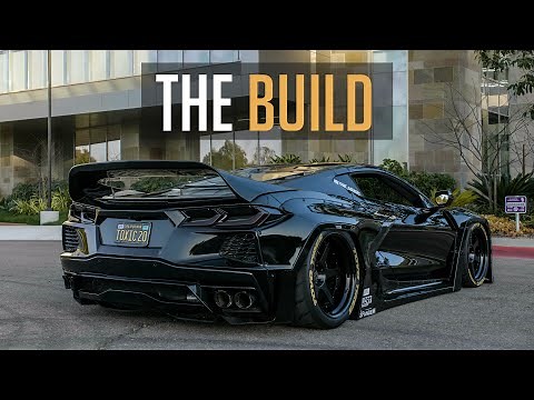 THE NECK-BREAKING C8 CORVETTE *World's First Bagged and Wide Body* | THE BUILD
