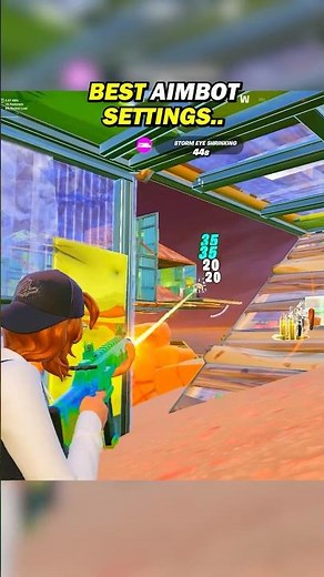 These best aimbot settings make you unstoppable 😈 (Fortnite Chapter 6 PS5, XBOX, PC, SWITCH)