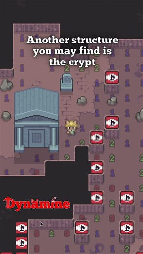 Looking for treasure in my #minesweeper game | #gaming #gamedev #indiegame #pixelart #godotengine