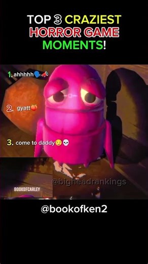 TOP 3 CRAZIEST HORROR GAME MOMENTS! (BRO GOT THE BEST MOMENT)😭🙏