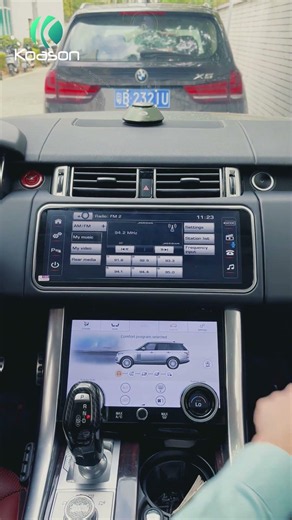 Land Rover 12.3inch Android Screen Quick Walkthrough #drivingexperience #upgrade #shorts #tech
