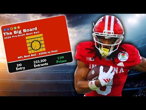FINAL ROOKIE WIDE RECEIVER RANKINGS | 2026 NFL Draft Rankings