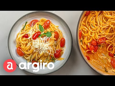Μακαρονάδα με ντομάτα και τυρί | Αργυρώ Μπαρμπαρίγου