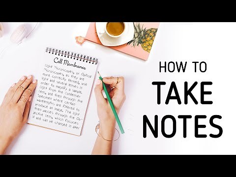How to Take Notes - 7 Effective Note-taking Tips