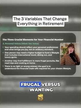 The 3 Variables That Change Everything in Retirement