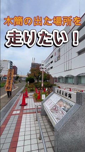 長屋王邸跡で木簡クンは激走する！ #木簡クン #木簡 #長屋王