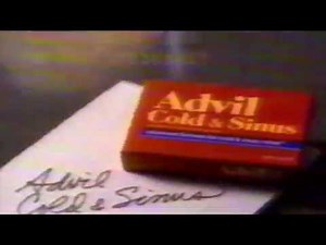 Advil Cold & Sinus - 1992 Commercial