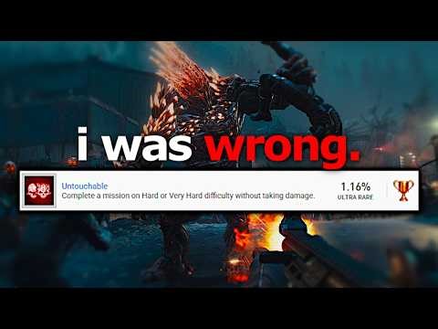 I Was Wrong... "Untouchable" Is the HARDEST Achievement in Toxic Commando