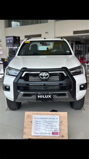 2024 Toyota Hilux 2.4 Conquest 4x2 A/T Overview