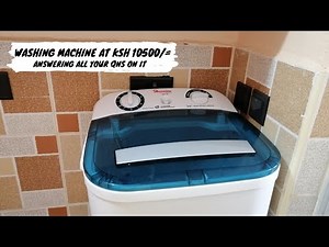 LIVING ALONE VLOGS; Laundry day, Review on Single Tub Ramtons washing machine + how to use it