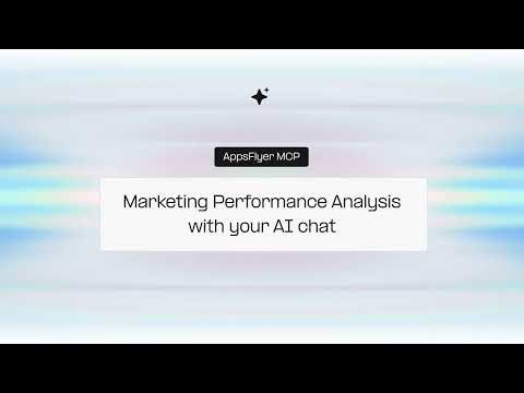 Marketing Performance Analysis with AI chat | AppsFlyer