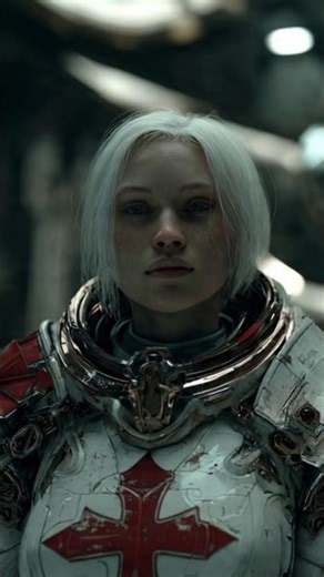 Epic AI Sci-Fi Scene – Futuristic Templars Explore New World