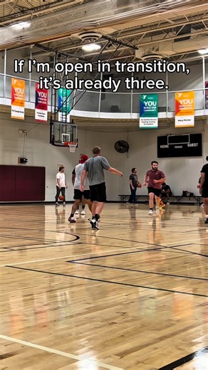 You can’t second-guess in transition. See space, rise up. | Guard Play