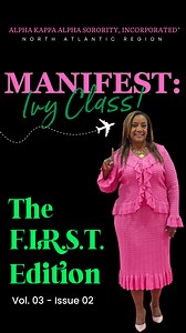 Sisters of the Notable North Atlantic are catching flights and soaring FIRST to higher heights! The region just dropped their latest issue, Manifest: Ivy Class! This special release is a top tier, exclusive, behind the scenes peek into the FIRST leg of the tour - the 94th North Atlantic Regional Conference at the world-class Mohegan Sun! Get your boarding pass ready! 📫 Check your email on file with the sorority, and don’t forget to turn your sound on. | AKA North Atlantic Region