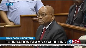 4.6K views · 107 reactions | The JG Zuma Foundation says the recent ruling by the Supreme court of Appeals is unclear and to proceed with a criminal trial against the former president would be a travesty of justice. The appeals court dismissed Jacob Zuma's leave to appeal his corruption prosecution. This included his attempt to remove State advocate Billy Downer from the trial. #DStv403 | eNCAnews | Facebook