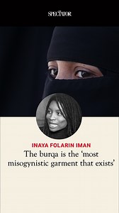 The burqa is 'pretty much the most misogynistic garment that exists' says Inaya Folarin Iman. Should the UK ban the burqa? The debate was reignited after Reform UK MP Sarah Pochin called for a national ban during her maiden speech in Parliament. Inaya Folarin Iman, Spiked writer and founder of the Equiano Project, discusses the implicit misogyny in garments like the burqa and the niqab, which assume that women should not be heard or even seen. #burqa #islamophobia | The Spectator