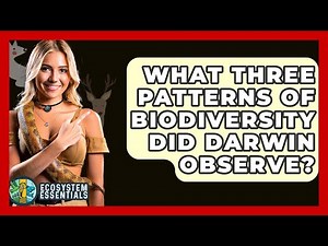 What Three Patterns Of Biodiversity Did Darwin Observe? - Ecosystem Essentials