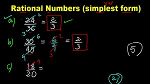 #Rational Numbers (Simplest Form) #Maths. #form two #SAYNIS. #mathematics