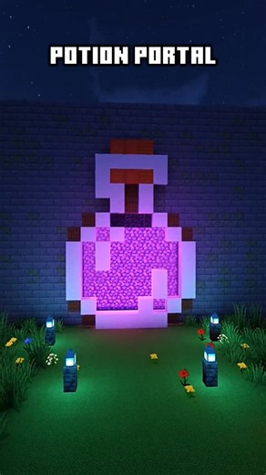 Hobber BOT | Minecraft Content Creator on Instagram: "The Potion Portal 💜✨ . . . #MinecraftBuild #MinecraftShorts #MinecraftPortal #MinecraftIdeas #MinecraftDesign #MinecraftBuilds #MinecraftArt #MinecraftAesthetic #MinecraftInspiration #MinecraftCreation #MinecraftMagic #MinecraftCommunity #MinecraftReel #GamingReel #HobberBot"