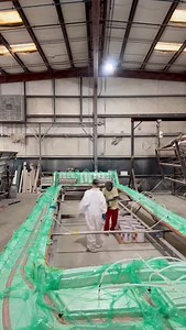 Precision in motion. Ring infusion on the 43’ cat. 🔥 #frontrunnerboats #beafrontrunner #frontrunnerfamily | Front Runner Boats