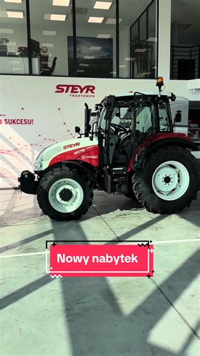Nowy nabytek: Steyr Traktory w Agrotech Obsza