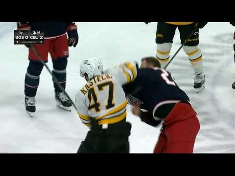 Mark Kastelic fights Mathieu Olivier 3/29/26