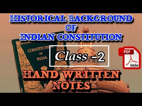 TNPSC || Polity class 2 || History of the formation of the Indian Constitution||