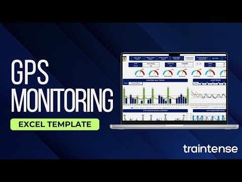 GPS Monitoring Excel Template for Team & Player Training Load Analysis