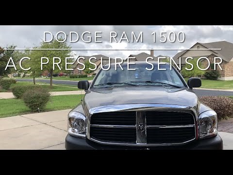 How to change the #AC #pressure #sensor on #dodge #ram #1500 in 15 minutes!