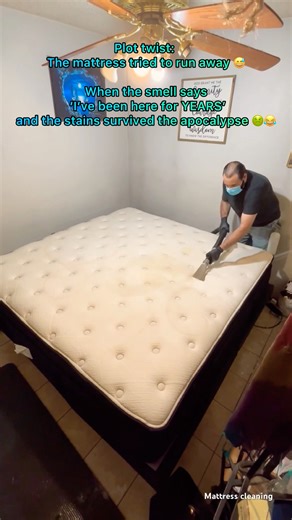 Mattress Deep Cleaning: Odor & Stain Removal Transformation 📍 Dallas – Fort Worth