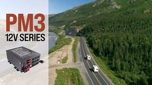 PowerMax PM3-45 Power Supply, AC to DC Converter 110/120 VAC to DC 0-12 Volt 45Amp, Battery Charger with 3 Stage Smart Charging Mode, Built-in Cooling Fan and LED Indicator Light, Lithium Compatible