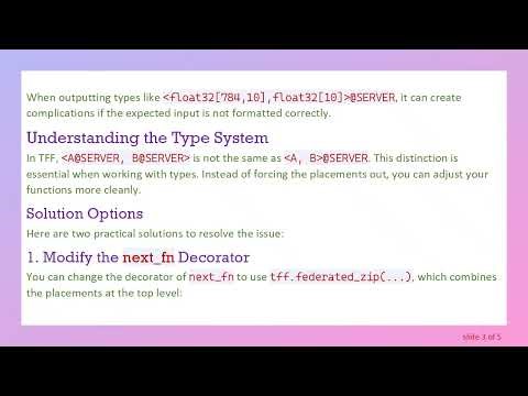 How to Eliminate Server or Client Placements in TensorFlow Federated Learning