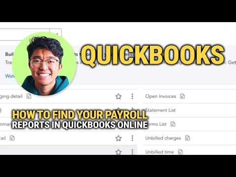 How To Find Your Payroll Reports In QuickBooks Online: Easy Guide!