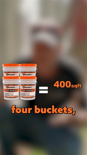 78K views · 467 reactions | Concrete Color Hardener Coverage Secrets Revealed! #concrete | Deco-Crete | Facebook
