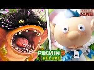 Pikmin 3 Deluxe All Bosses! - Zebratastic Moments