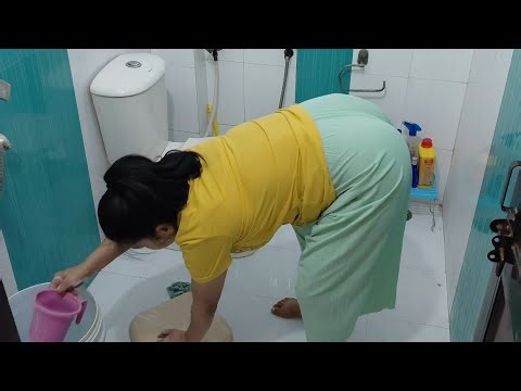 😍 Cleaning my cutie stool for bathing 🛁 || CBeni's Vlog