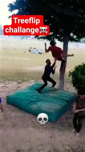 3 time tree flip attempt #gymnast #treeflip #backflip #calisthenics