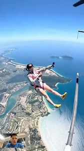Skydiving girl | Asia Thapa