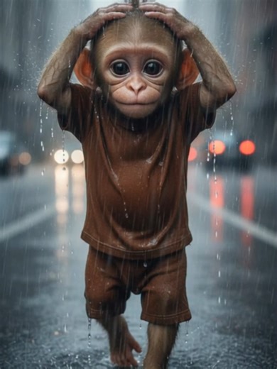 Baby Monkey Piku’s Emotional Rain Story 😭🌧 Heart-Touching Survival & Love This is the emotional rain story of baby monkey Piku, a sweet little monkey who gets lost in the storm and struggles alone in the heavy rain. Soaked, scared, and heartbroken — Piku fights through pain, loneliness, and fear… but never loses hope 💔🌧 Watch this heart-touching emotional short film filled with love, sadness, struggle, and pure innocence 😭❤️ This story shows: – A baby monkey’s courage – The pain of separati