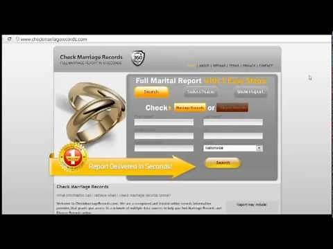 How to Check Marriage Records Online