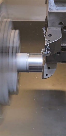 Many turning operation on the CNC Lathe Machine