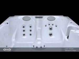 Jacuzzi Spa J 225 Classic 4 Person Hot Tub with Pivot Bench Seat