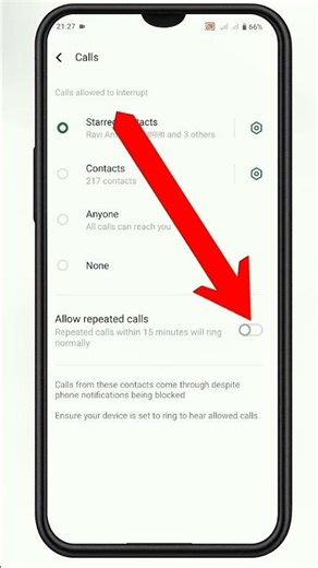 Allow Repeated Calls #smartphone #androidauto